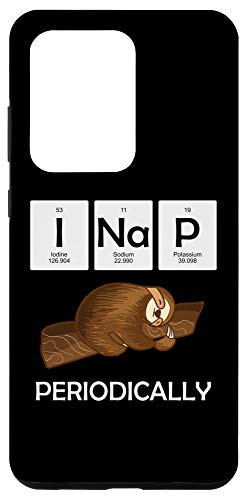 Galaxy S20 Ultra Funny Chemistry Science Humor Sloth Lover I Nap Periodically Case