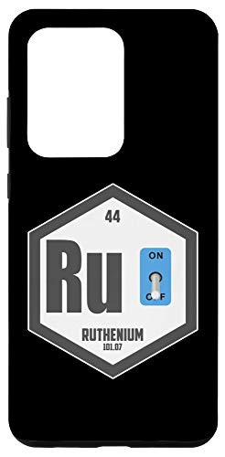 Galaxy S20 Ultra Ruthenium Chemical Element Periodic Table - For Geeks Case