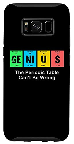 Galaxy S8 Genius Periodic Table Chemistry Case
