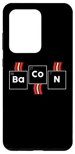Galaxy S20 Ultra Funny Bacon Periodic Table Science Case