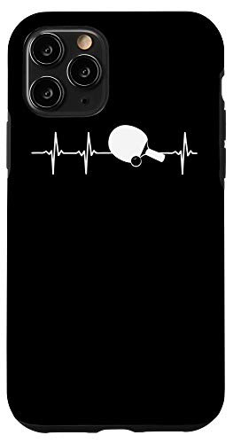 iPhone 11 Pro Table Tennis Player Heartbeat Case