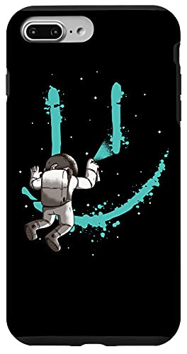 iPhone 7 Plus-8 Plus Astronaut Smiley Paint Urban Space Graffiti Case
