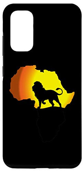 Galaxy S20 Africa Lion Map Dad South Animals Big Five Safari Case Galaxy S20 Africa Lion Map Dad South Animals Big Five Safari Case