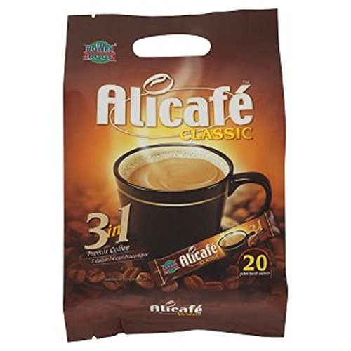 Power Root Alicafe Classic 3 in 1 Instant Premix Coffee Drink 400 g (20 g × 20 Sachets)