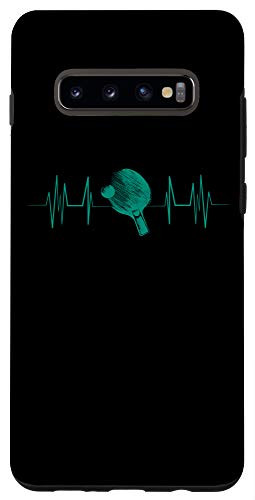 Galaxy S10 plus Heartbeat Ping Pong Game Balls Tables Tennis Case