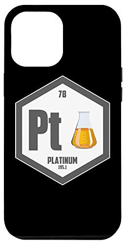 iPhone 12 Pro Max Platinum Chemical Element Periodic Table-For Nerds and Geeks Case