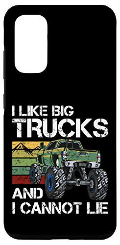 Galaxy S20 Monster Truck Gifts - I Like Big Trucks and I Cannot Lie Case