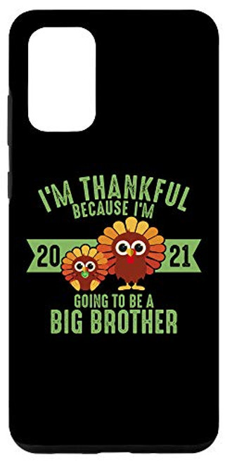 Galaxy S20 plus Big Bro Announcement Thanksgiving Brother Toddler Turkey Case Galaxy S20 plus Big Bro Announcement Thanksgiving Brother Toddler Turkey Case