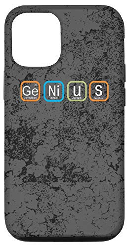 iPhone 12-12 Pro Funny Periodic Table Gift - I Love Science Elements Case
