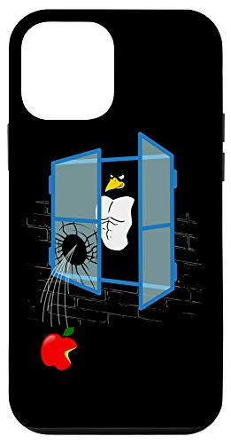 iPhone 12 mini Linux Penguin Throws an Apple Through the Window Case