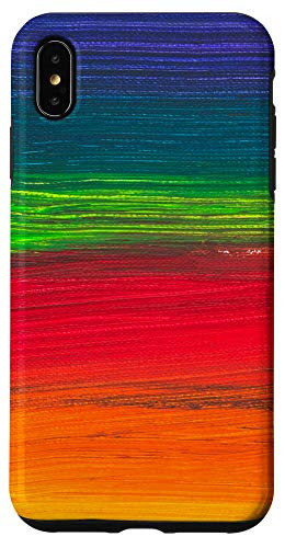 iPhone XS Max Paint Strokes Case