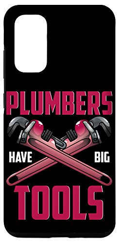 Galaxy S20 Plumbers Have Big Tools - Plumber-Pipefitter Plumbing Gift Case