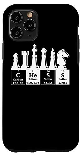 iPhone 11 Pro Chess Periodic Table Science Chemistry Chess Player Gift Case