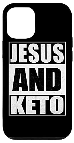 iPhone 12-12 Pro Jesus And Keto Diet Low Carb Ketogenic Case