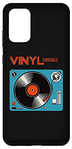 Galaxy S20 plus Retro LP Vinyl Record Turntable Player DJ Music Gift Case