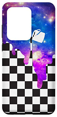 Galaxy S20 Ultra Checkers Space Art Checkered Space Paint Checkered Pattern Case