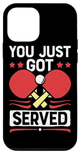 iPhone 12 mini Ping Pong You Just Got Served Table Tennis Player Funny Gift Case
