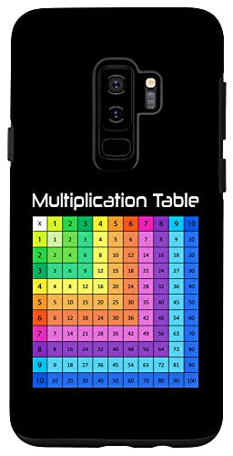 Galaxy S9 plus Multiplication Table Math Mathematics For Kids Case