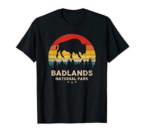 Badlands - National Park Retro Souvenir T-Shirt