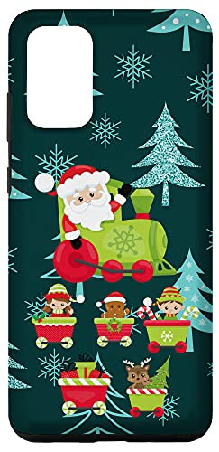 Galaxy S20 plus Boys and Girls Cute Christmas Theme Case