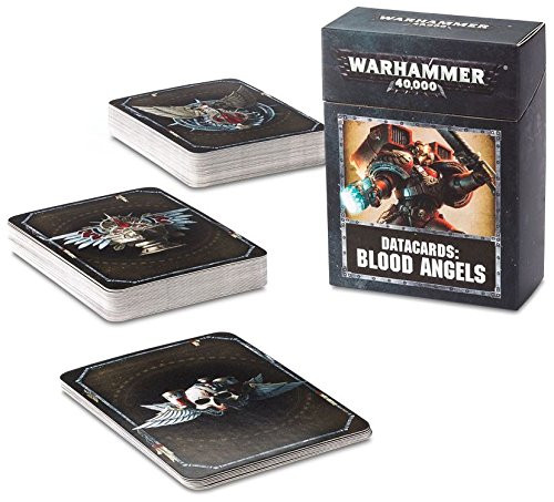Warhammer 40k Datacards - Blood Angels (2017 Edition) SW Games Workshop Warhammer 40k Datacards - Blood Angels (2017 Edition) SW Games Workshop