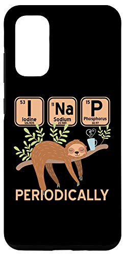 Galaxy S20 I Nap Periodically Funny Science Elements Sloth Lover Case