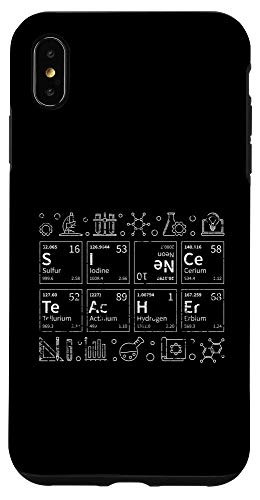 iPhone XS Max Periodic Table Chemist Science Teacher Scientist Chemistry Case