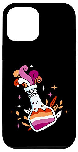 iPhone 12 Pro Max Lesbian Potion Orange Pink Lesbian Pride Case