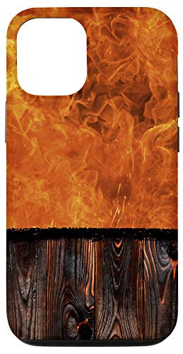 iPhone 12-12 Pro Blaze fire flame Woodworking Wild Fire burning Case