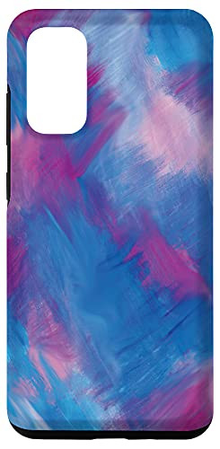 Galaxy S20 Colorful Sully Abstract Brush Stroke Watercolor Paint Design Case