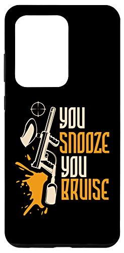 Galaxy S20 Ultra Paintball Lover I You Snooze You Bruise I Paintball Case