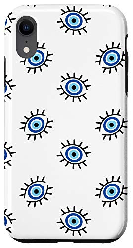 iPhone XR Evil Eye Cartoon Eyes Pattern Large Pattern Case