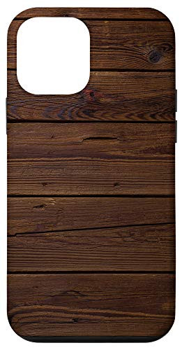 iPhone 12 mini Rustic Wooden Woodgrain Case