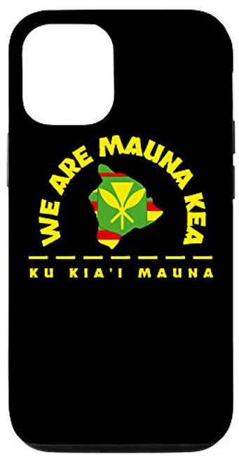 iPhone 12-12 Pro Big Island Kanaka Maoli Flag - WE ARE MAUNA KEA Case iPhone 12-12 Pro Big Island Kanaka Maoli Flag - WE ARE MAUNA KEA Case