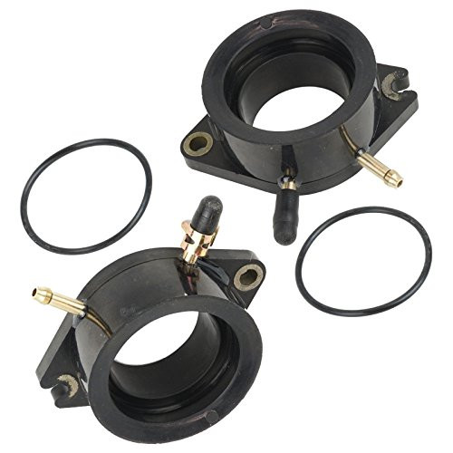 Caltric Carburetor Carb Intake Boot Joint Set Compatible With Yamaha Virago 1100 Xv1100 1988-1999 Caltric Carburetor Carb Intake Boot Joint Set Compatible With Yamaha Virago 1100 Xv1100 1988-1999