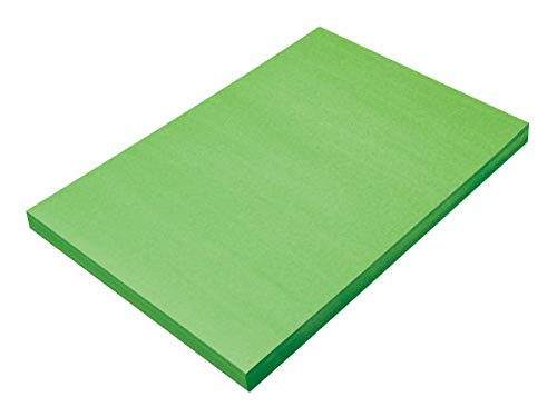 SunWorks Construction Paper Bright Green 12" x 18" 100 Sheets