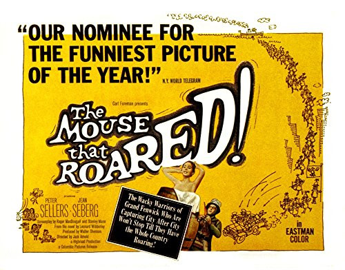 Posterazzi The Mouse That Roared Jean Seberg Peter Sellers 1959 Movie Masterprint Poster Print -14 x 11- Posterazzi The Mouse That Roared Jean Seberg Peter Sellers 1959 Movie Masterprint Poster Print -14 x 11-