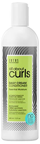 All About Curls Daily Cream Conditioner- Free of SLS-SLES Sulfates Silicones  and  Parabens- Color-Safe 32-Ounce clear -903269-