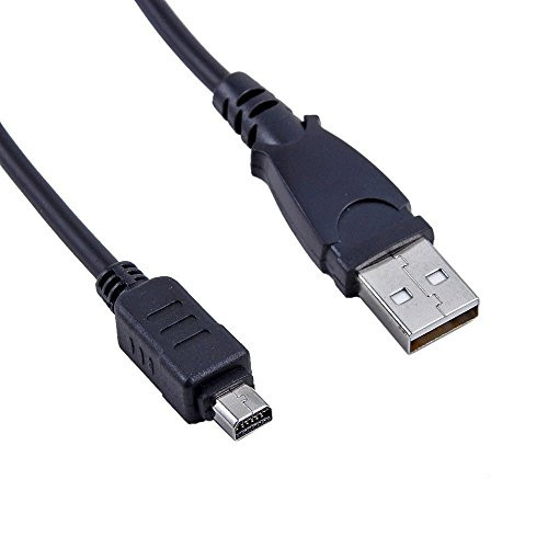 SLLEA USB DC Battery Charger  plusData SYNC Cable Cord Lead for Olympus Camera SZ-10 SZ10 SZ-20 SZ-17