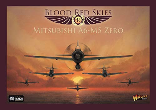 Blood Red Skies Mistubishi A6-M5 Zero Squadron 1-200 WWII Mass Air Combat War Game