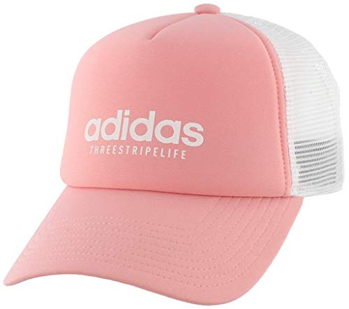 adidas Women's Core Trucker Hat Glory Pink-White ONE SIZE