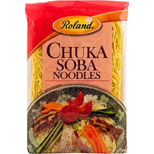 Roland Foods Chuka Soba Noodles Specialty Imported Food 6-Ounce Package