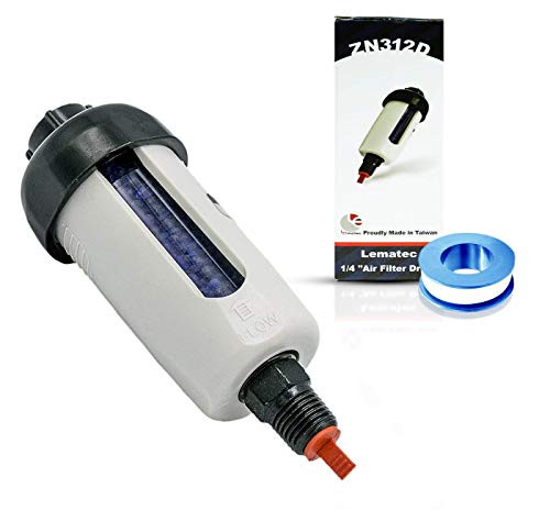 Le Lematec Desiccant Air Compressor Filter with Teflon Water Separator Air Compressor Dryer ZN312-D-C1