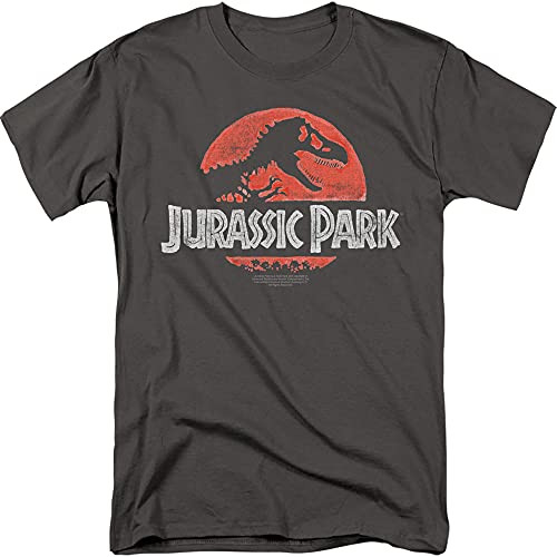 Jurassic Park T Rex Logo T Shirt  and  Stickers -Large-