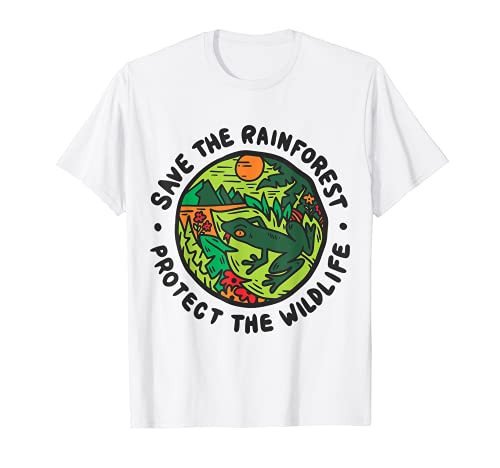Save The Rainforest Protect The Wildlife T-Shirt