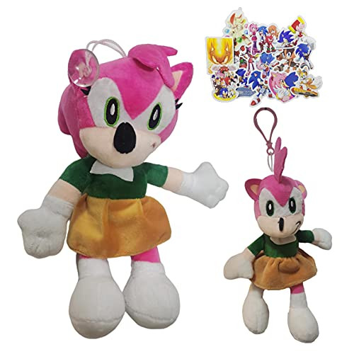 Sonic Cartoon Pendant A Full Set of Supersonic Mouse Doll Sonic Super Sonic Plush Toy Tarsnak Hedgehog Pendant Doll