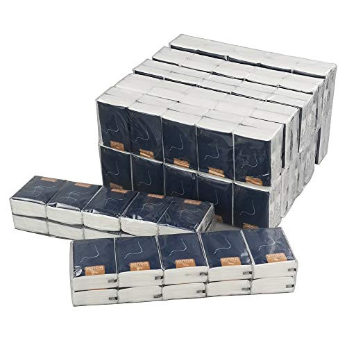 HOMMP 4-ply Mini Type Pocket Packs Facial Tissues 120-PACK