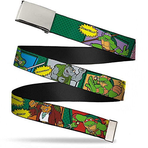 Buckle-Down Web Belt Ninja Turtles 1.5"