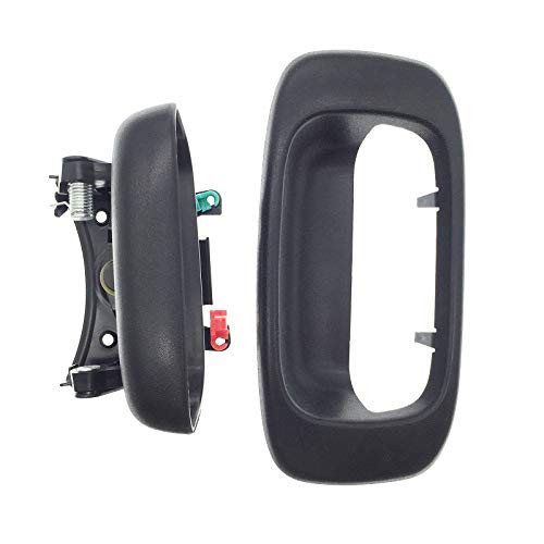 COMROYO Tailgate Handle Latch and Bezel Trim with Clips Compatibal with 1999-2007 Chevy Silverado GMC Sierra 15997911 15228541 15228539 15228540