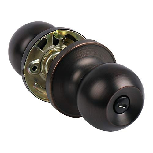 Privacy Door Knob Bedroom Door Knob Keyless Door Knob Bathroom Door Knob Oil Rubbed Bronze Finish Interior Door Knob